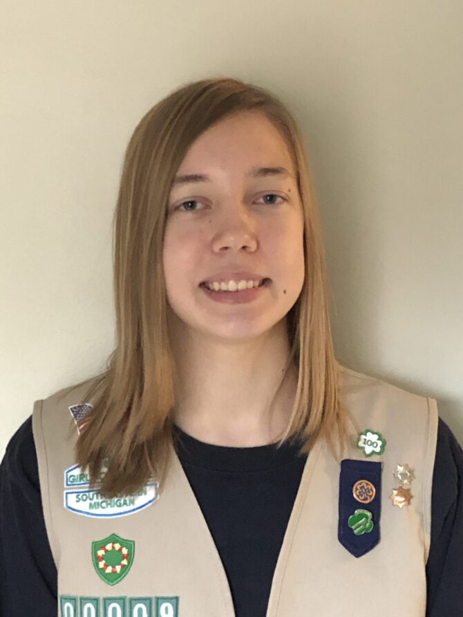 Gold Award Girl Scout Emily Forbes
