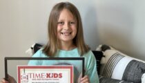 Girl Scout Avery H. named Finalist in Time for Kids Magazine 2022-23 Kid Reporter Contest!